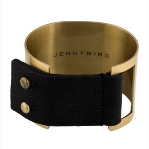 Jenny Bird Ryder cutout cuff bracelet made of gold-tone metal